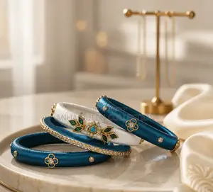 Unique Silk Bangle Collection
