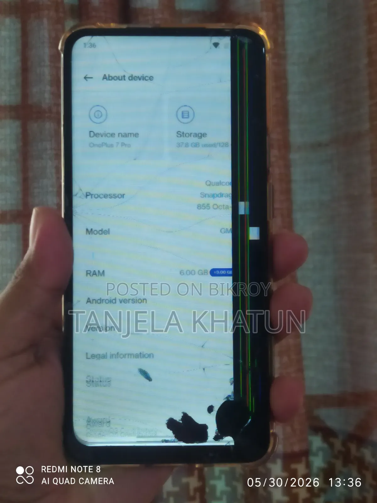 OnePlus 7 Pro 128 GB Gray