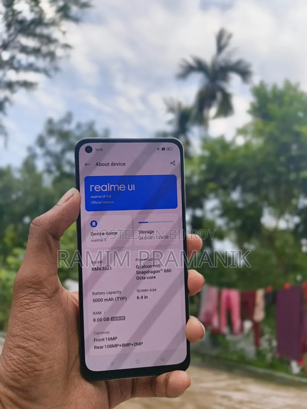 Realme 9 128 GB White