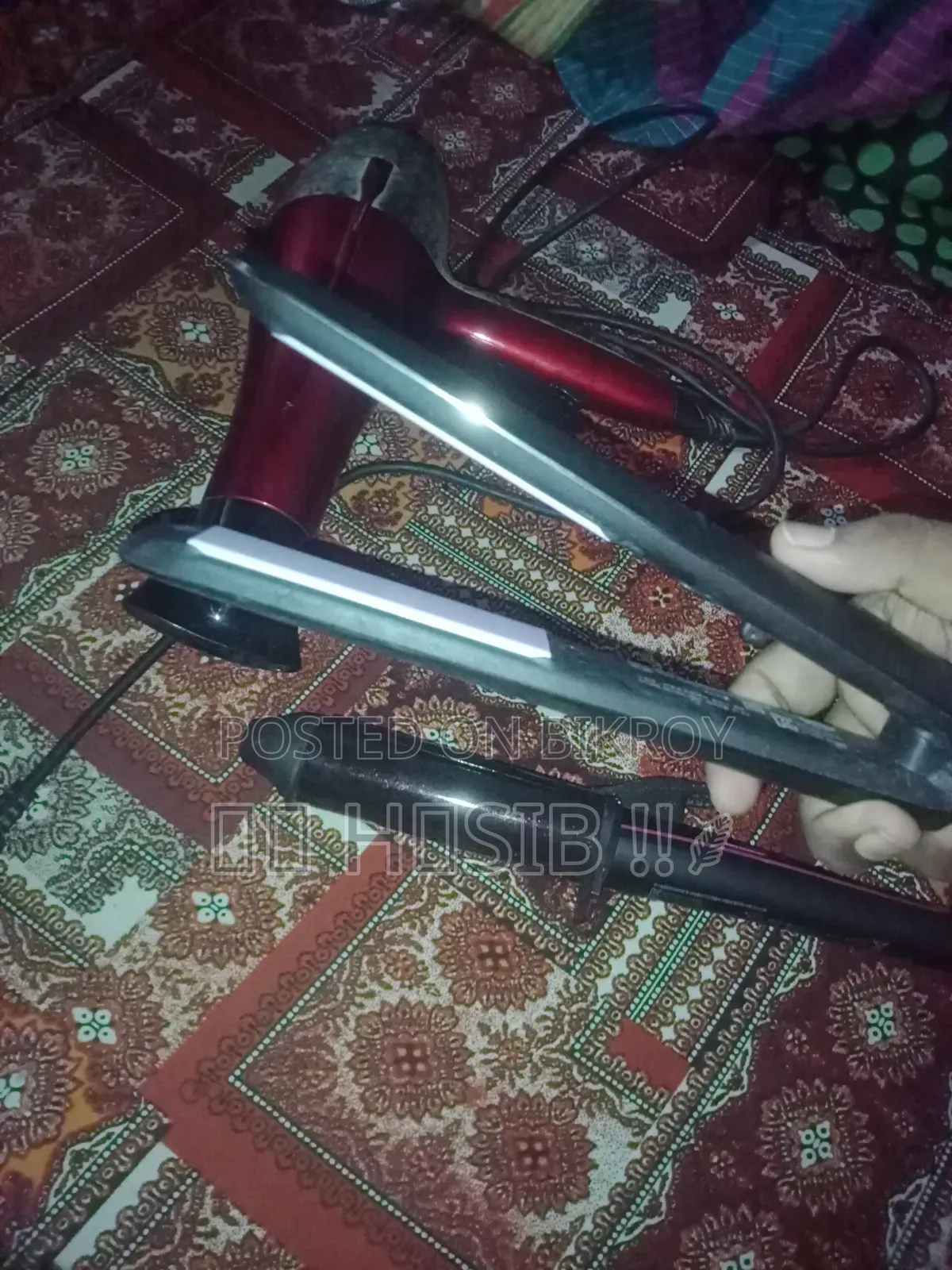 Hair straightener