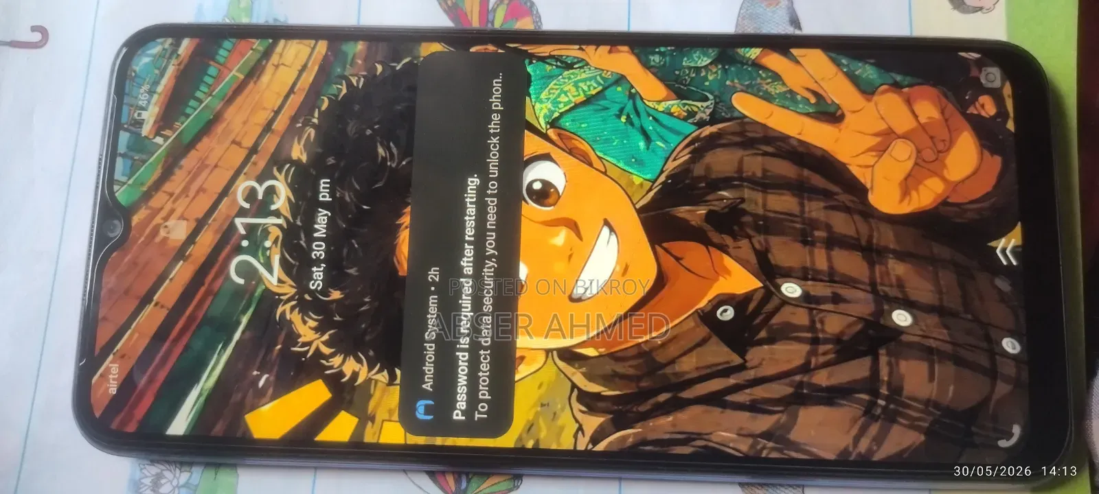 Vivo Y21 64 GB Blue