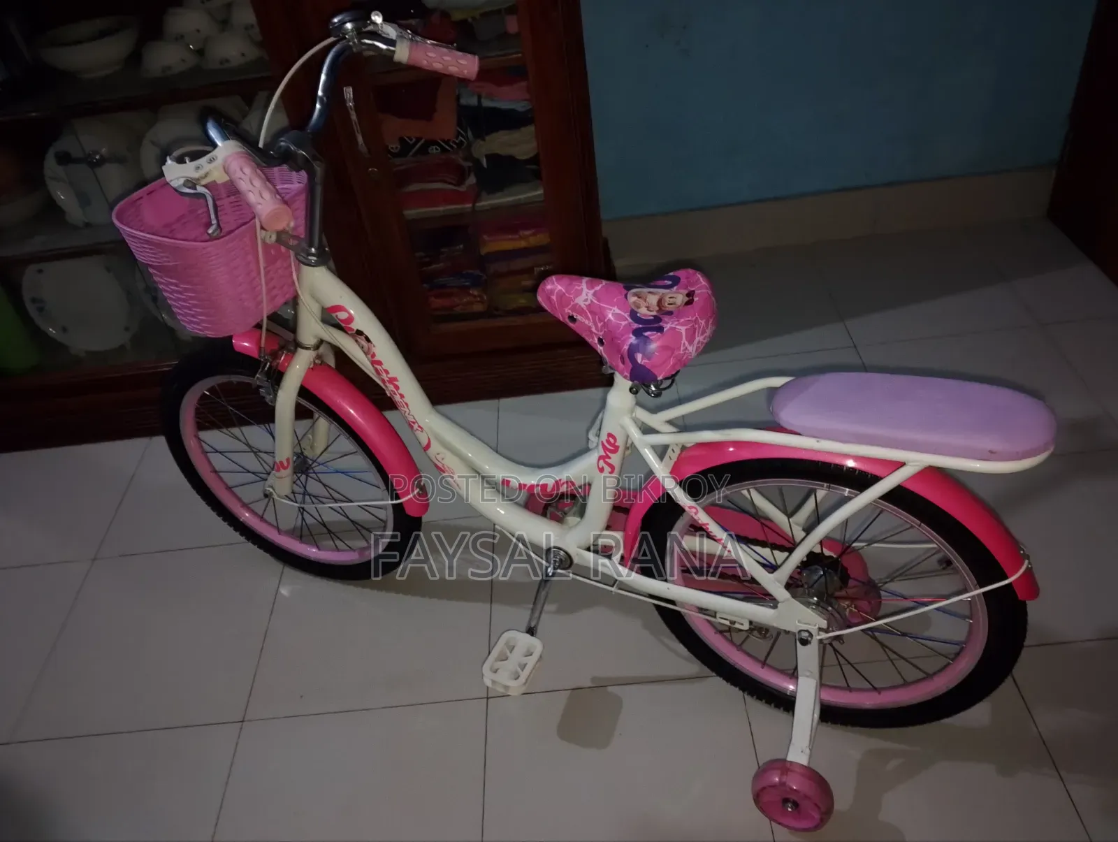 A bicycle will be sold