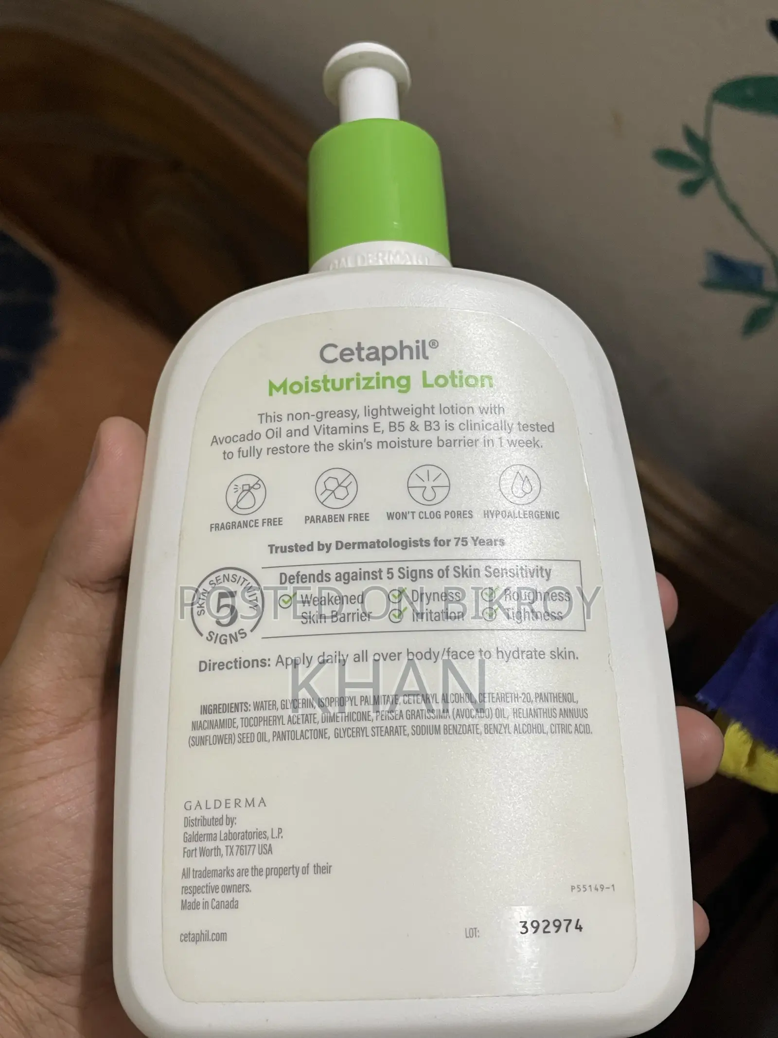 Moisturiser