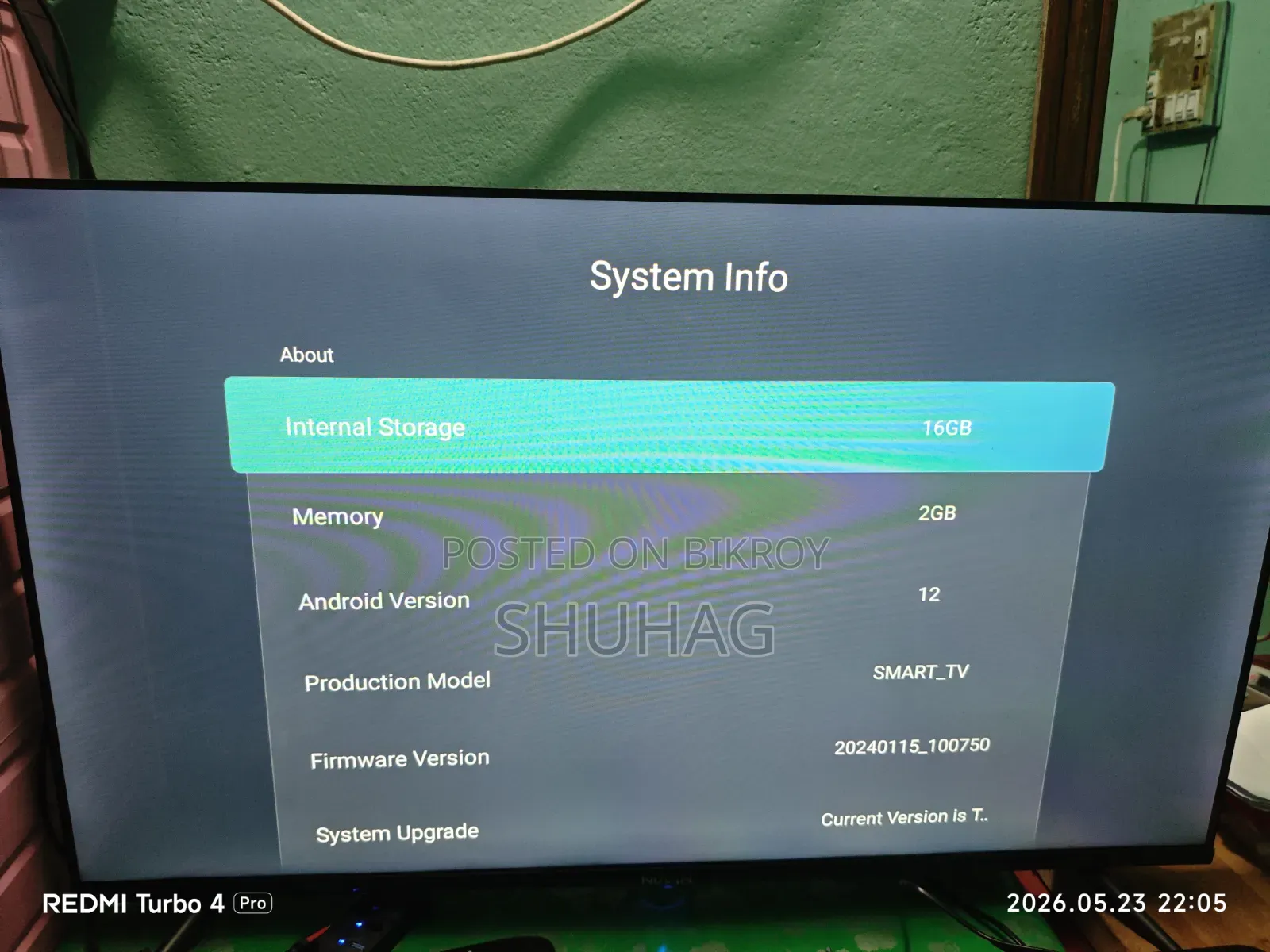 Nobin Tv 44inch