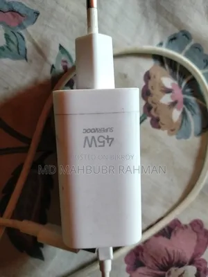 45w অরিজিনাল এই চার্জারটি বিক্রি হবে।