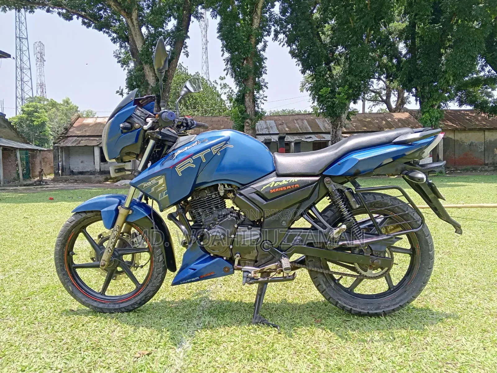 TVS Apache RTR 160 2V 2017 Blue