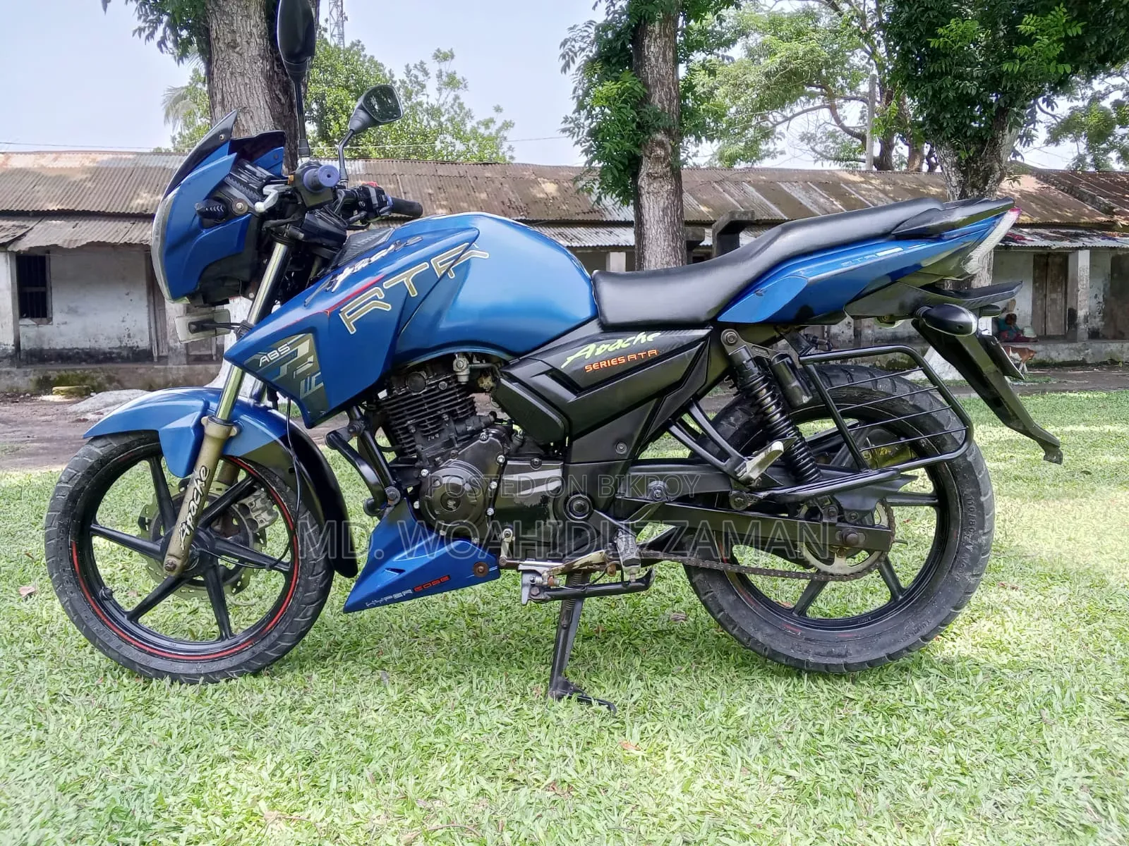 TVS Apache RTR 160 2V 2017 Blue
