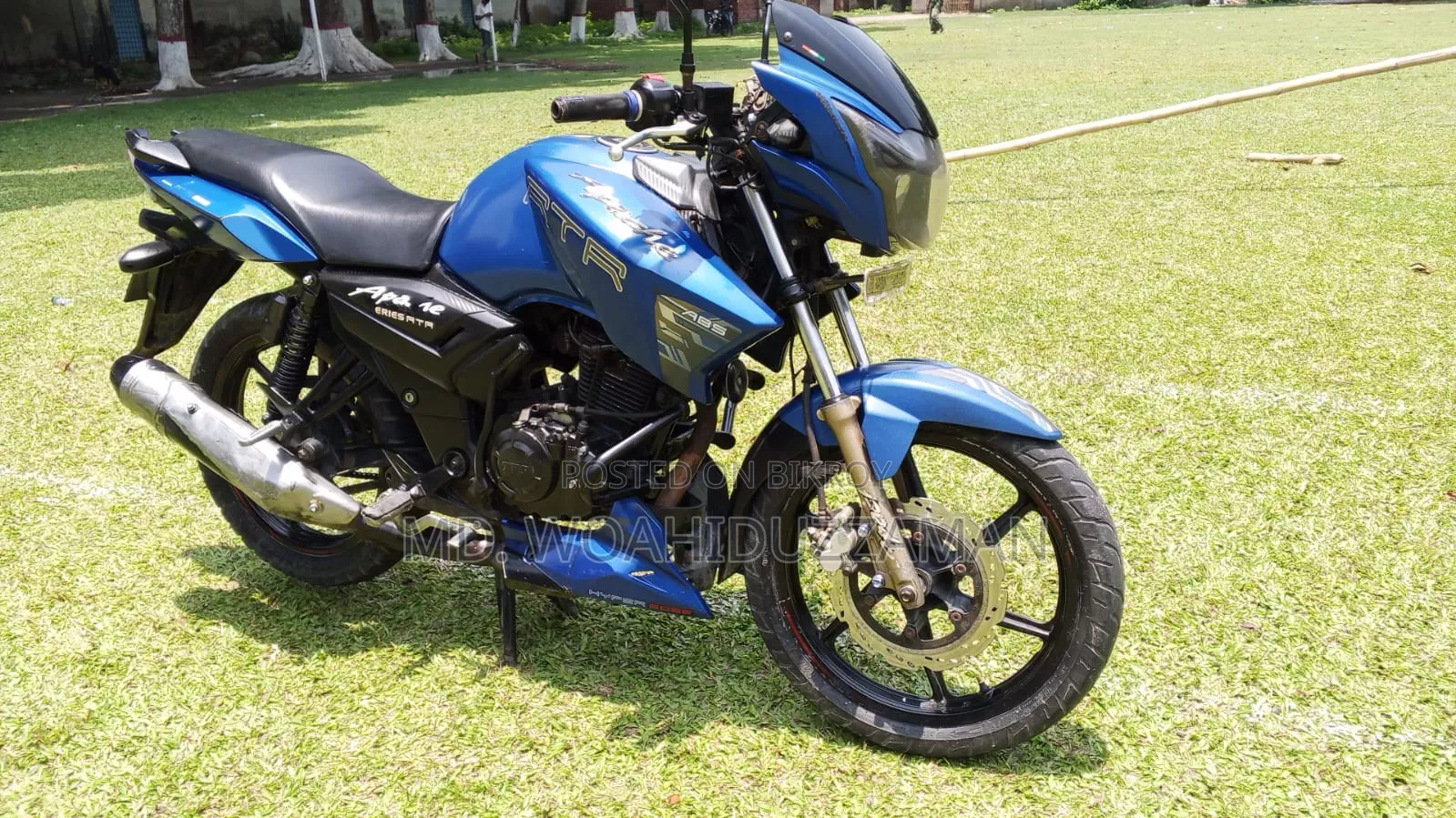 TVS Apache RTR 160 2V 2017 Blue