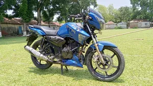 TVS Apache RTR 160 2V 2017 Blue