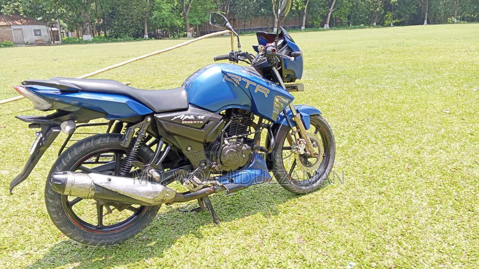 TVS Apache RTR 160 2V 2017 Blue