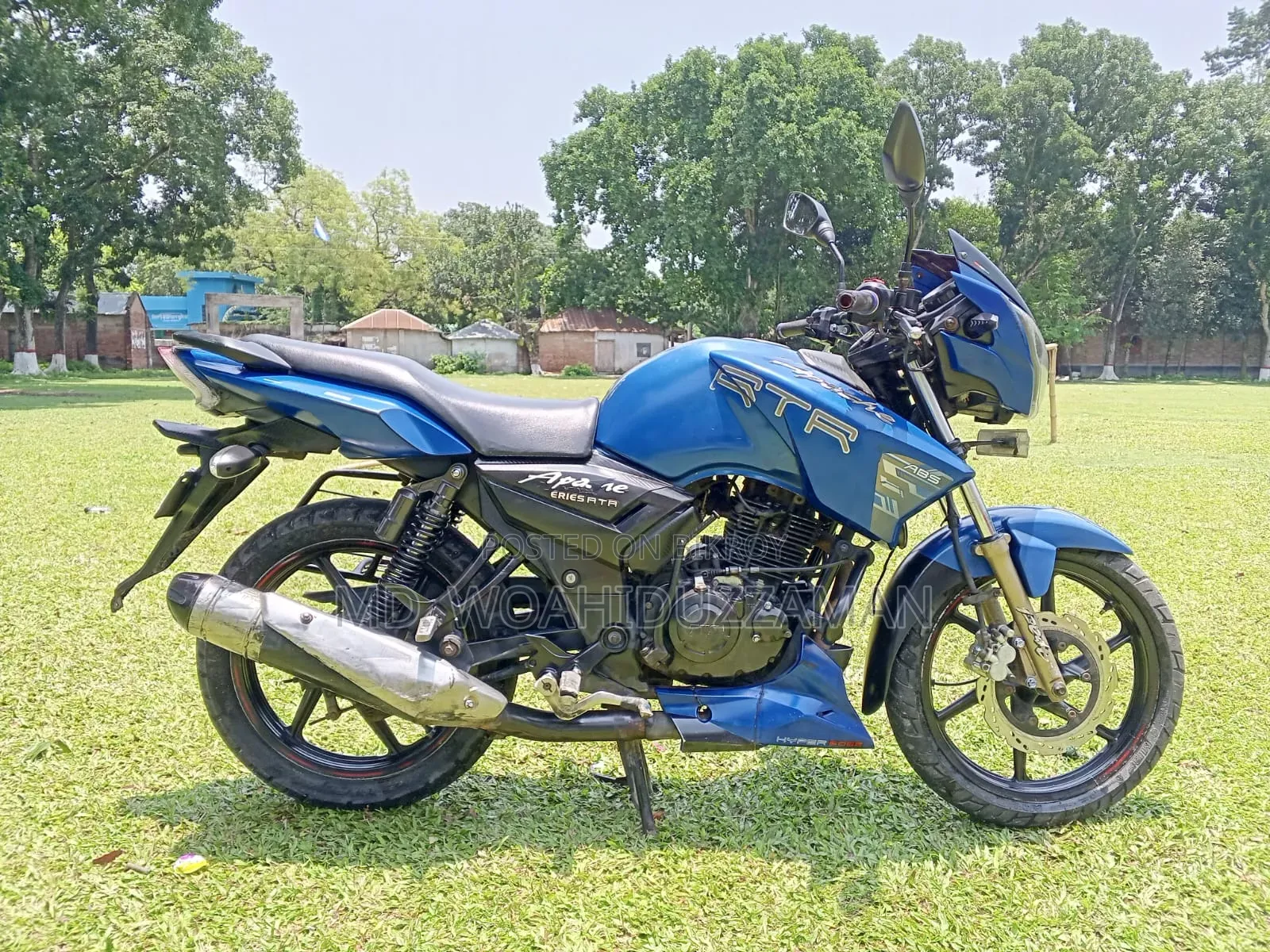 TVS Apache RTR 160 2V 2017 Blue