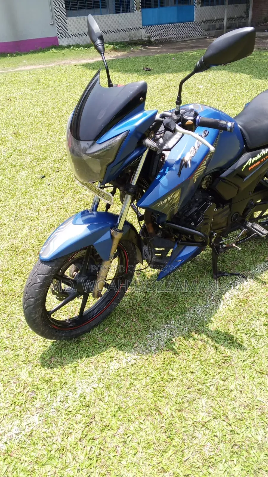 TVS Apache RTR 160 2V 2017 Blue