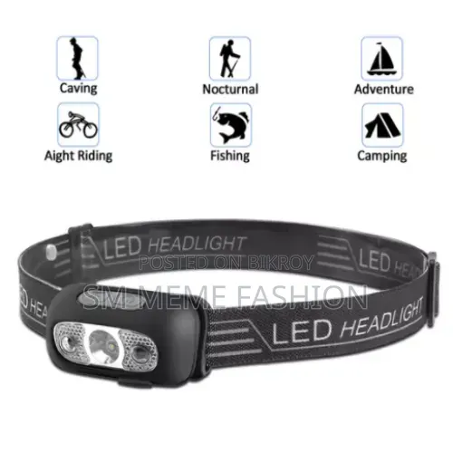 USB Rechargeable LED Headlamp Waterproof