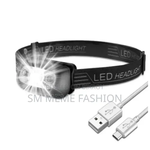 USB Rechargeable LED Headlamp Waterproof