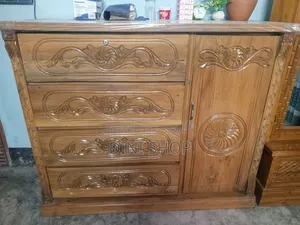 Wardrobe made of original Akashi wood for sale