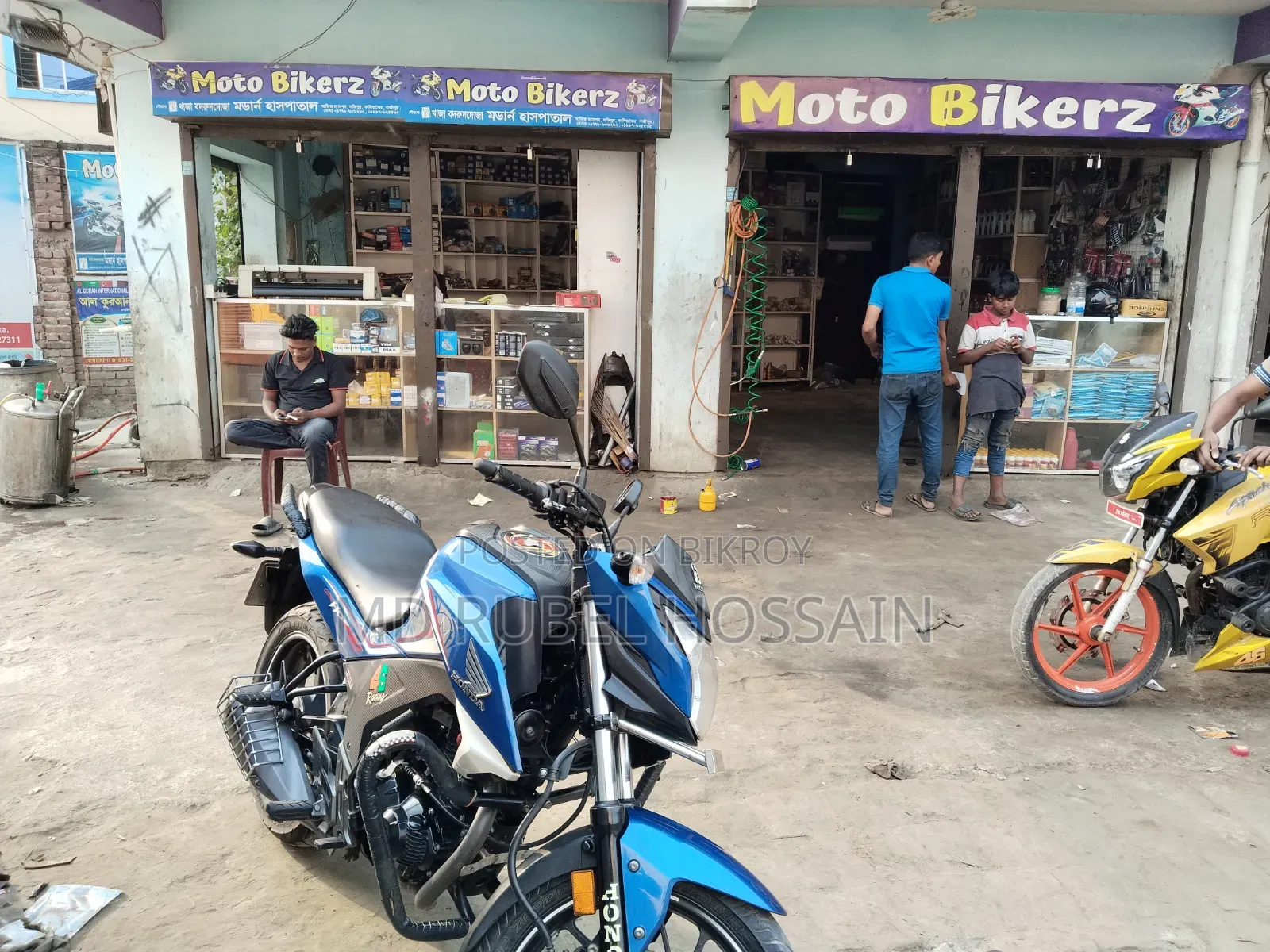 Honda Hornet 2018 Blue