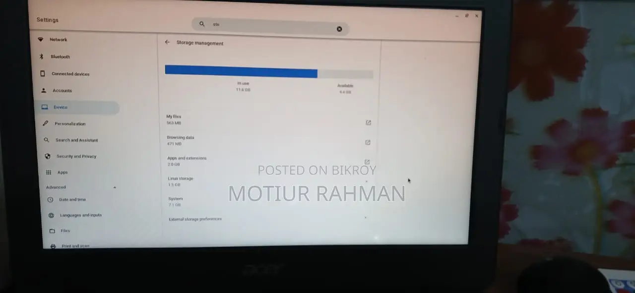Laptop Acer Aspire M3 581TG 8GB Intel HDD+SSD 128GB