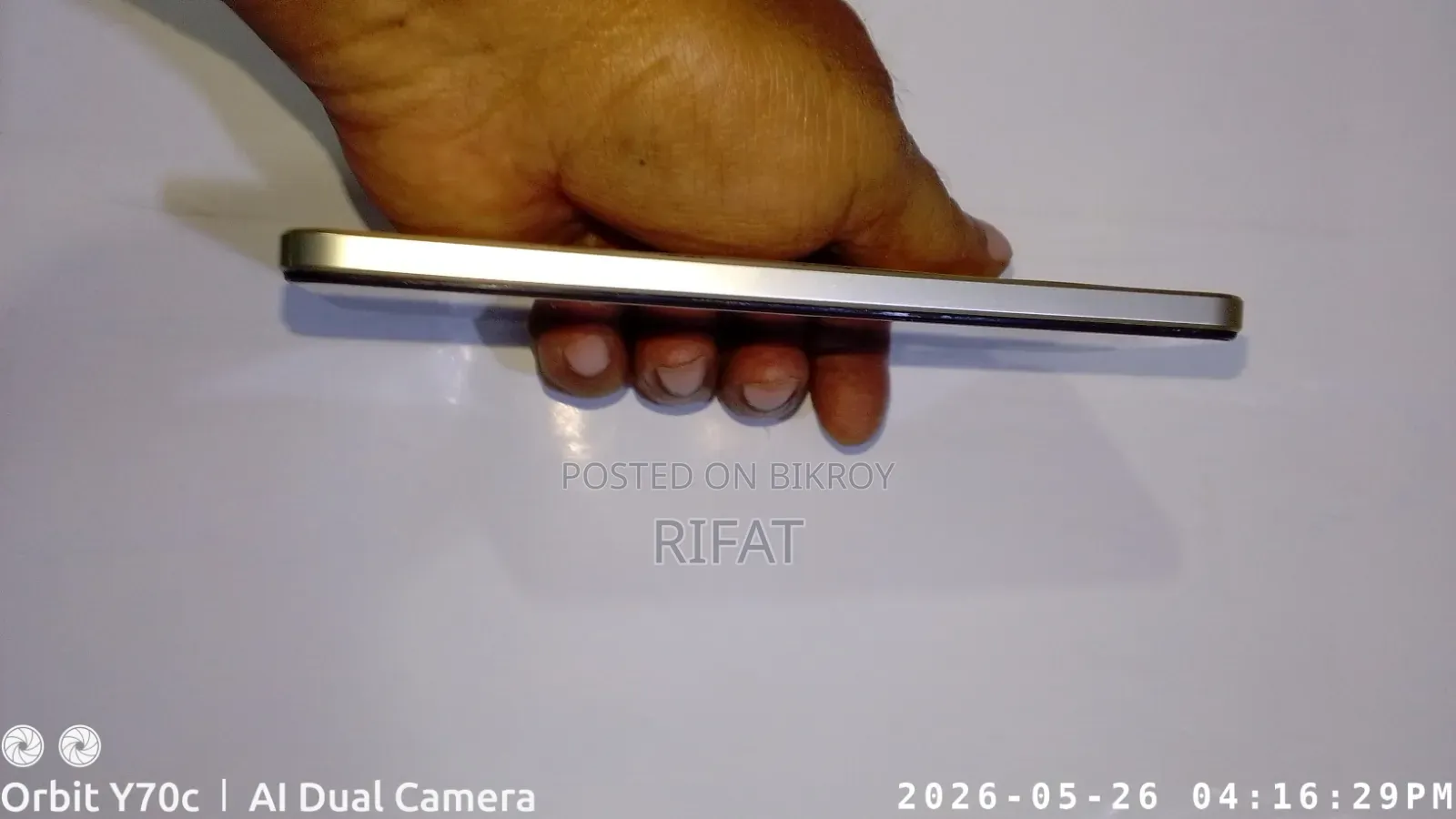Vivo Y16 64 GB Yellow