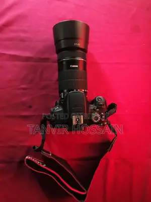 Canon Eos 700d + 55-250mm Lens + 64gb Sd Card + 2 Battery + Bag