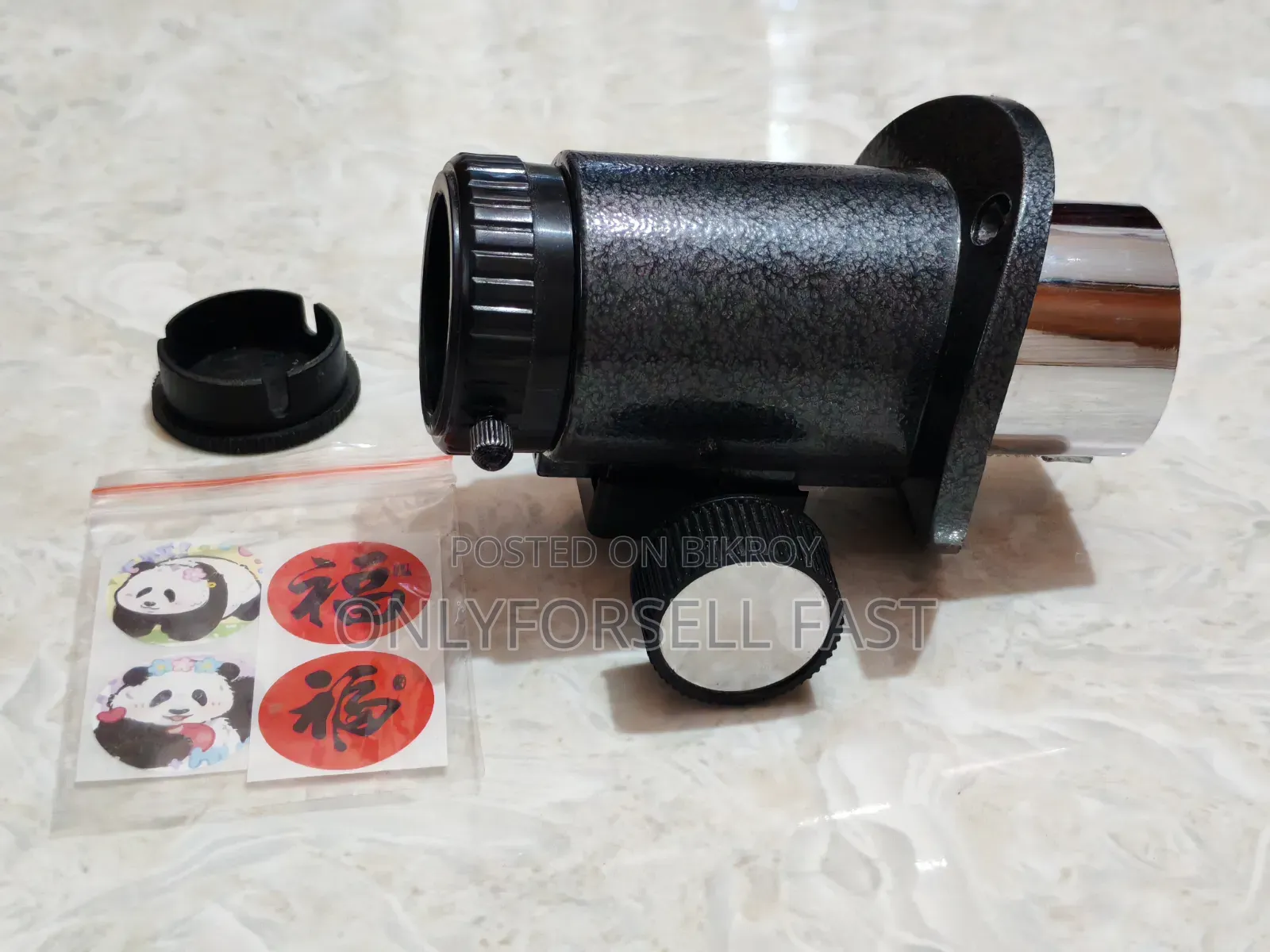 DIY Telescope Making Kit (Mirror, Eyepiece, Focuser) + 4 Free Lenses!