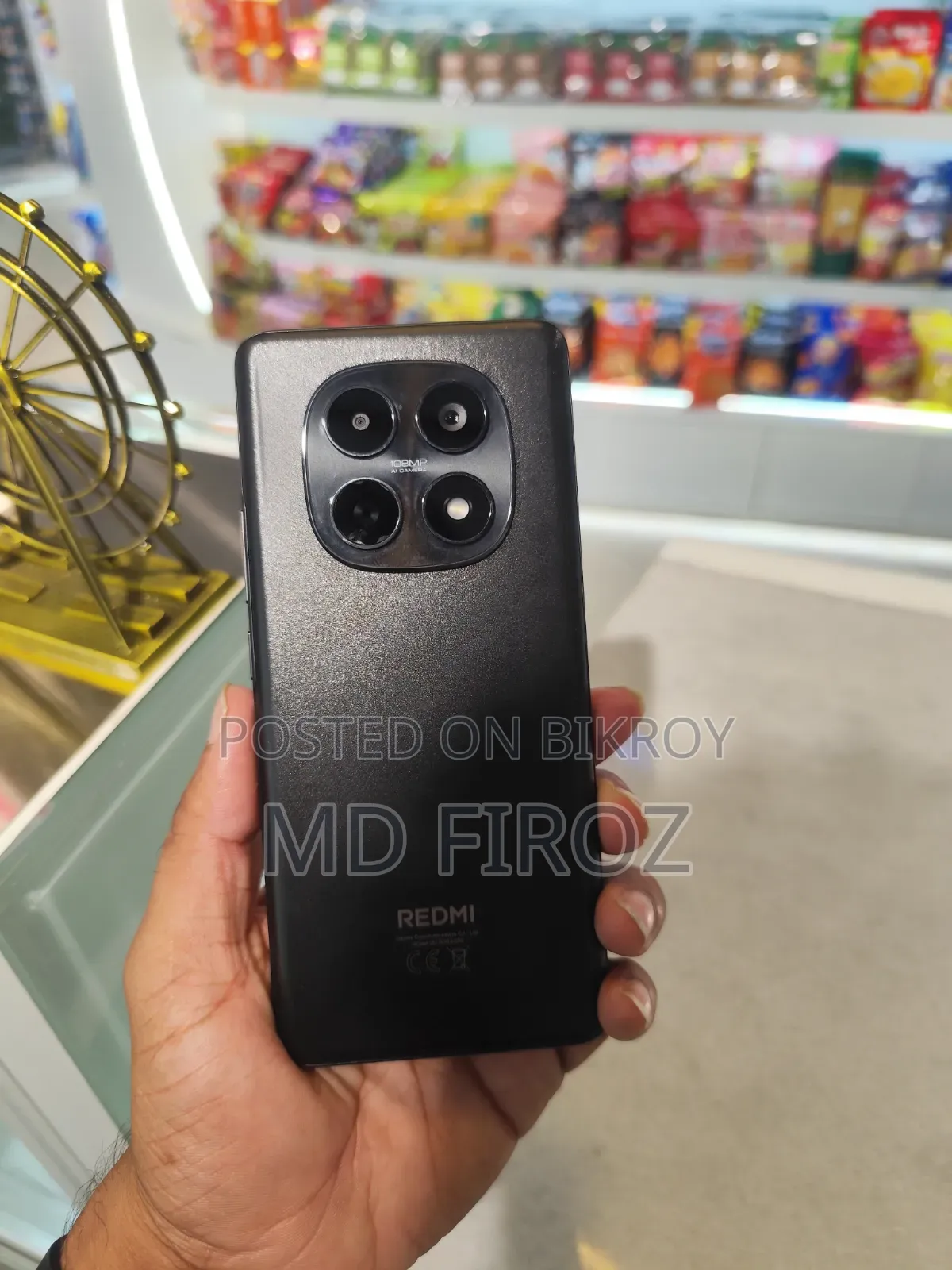 New Xiaomi Redmi Note 15 128 GB Black