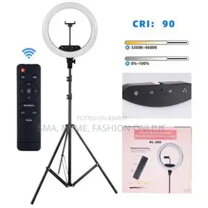 Studio 16 Inch Ring Light Dimmable Led Lamp for Makeup Youtube