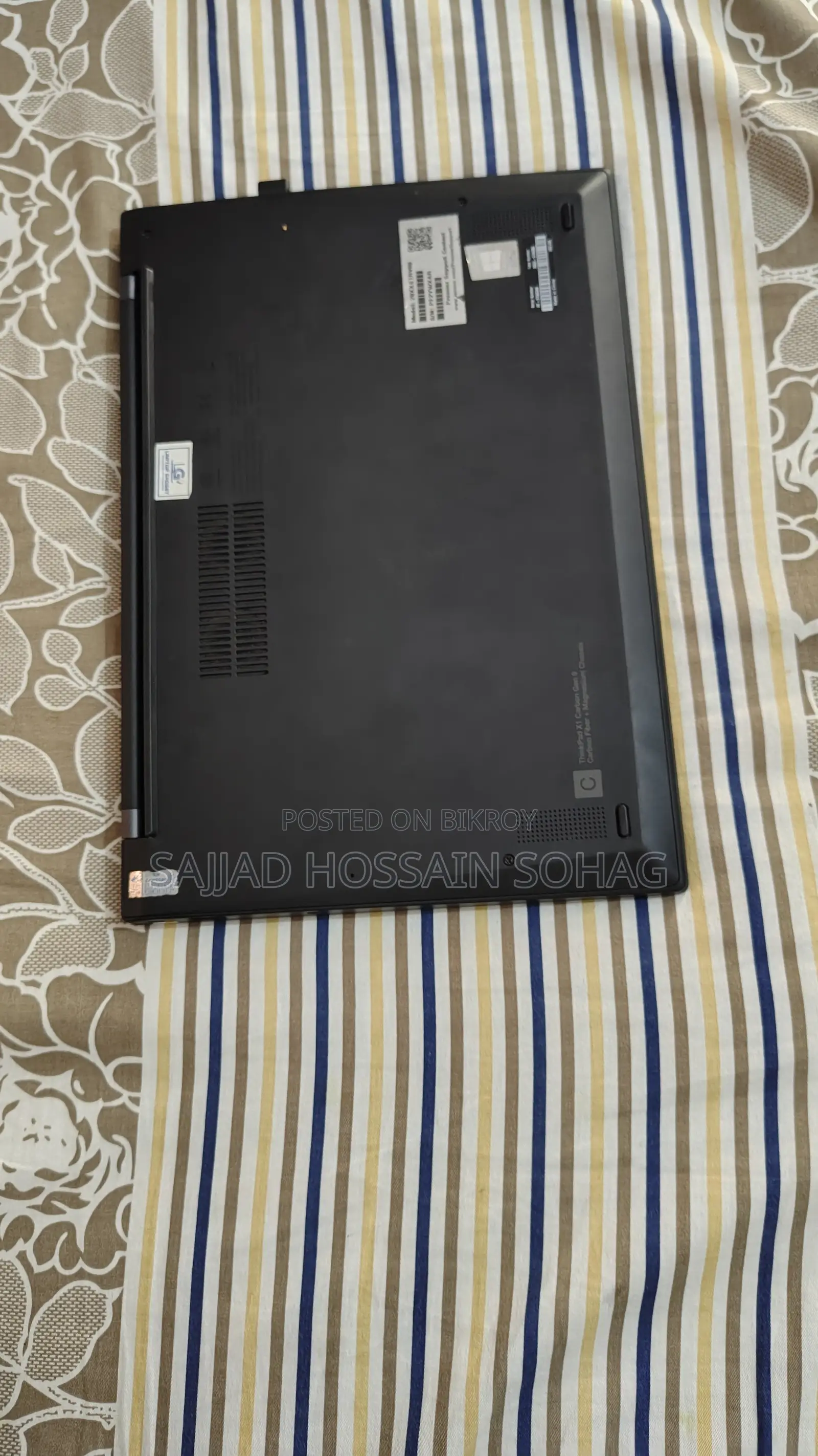Laptop Lenovo ThinkPad X1 Carbon 16GB Intel Core I7 SSD 512GB