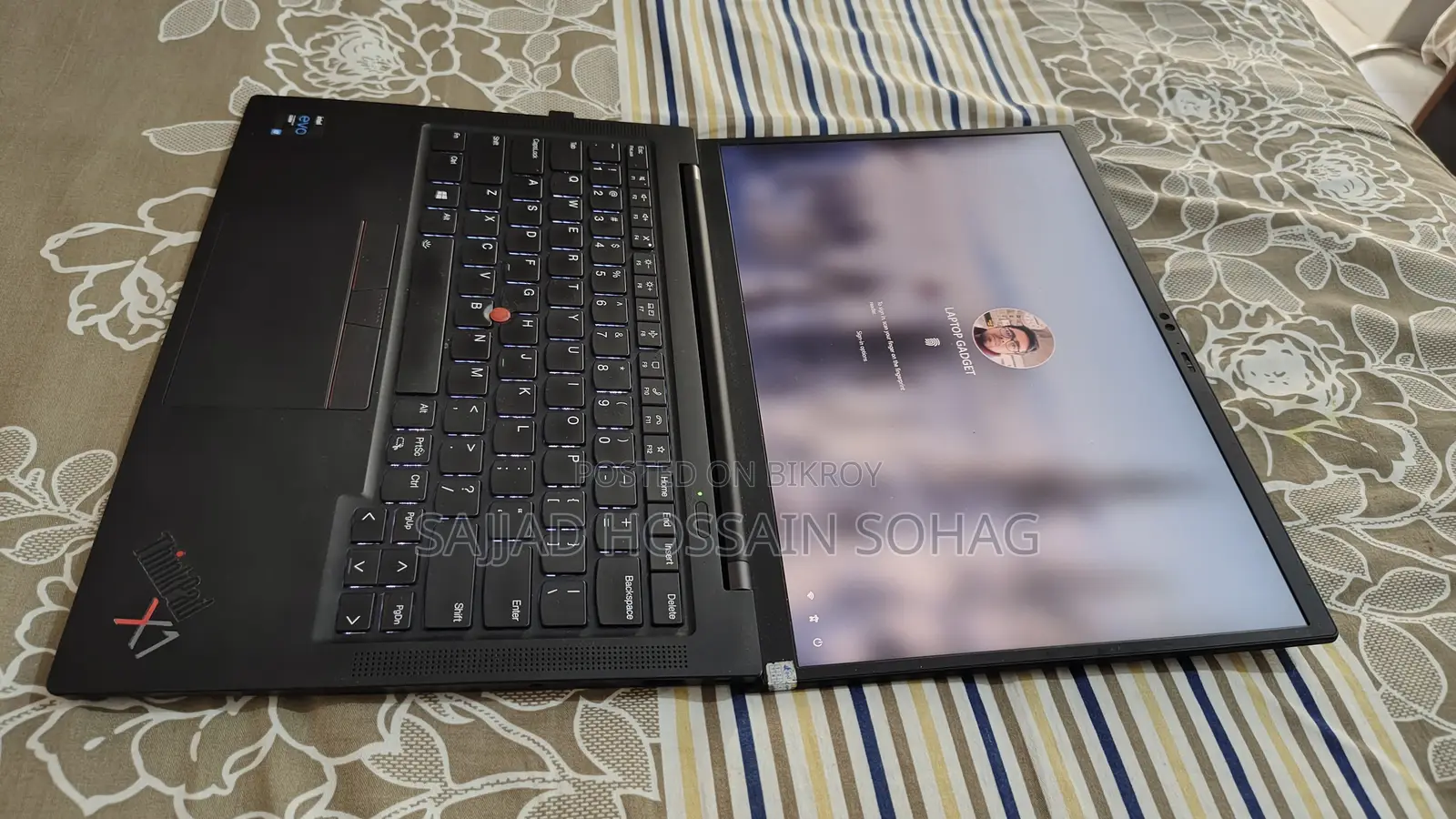 Laptop Lenovo ThinkPad X1 Carbon 16GB Intel Core I7 SSD 512GB