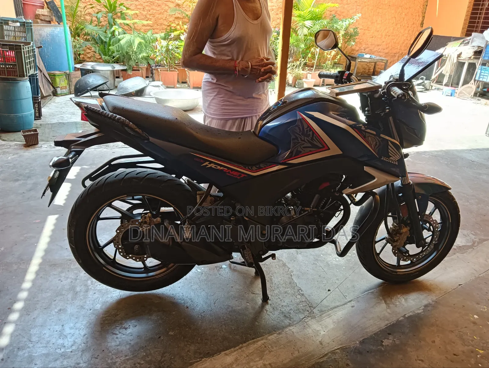 Honda Hornet 2018 Blue
