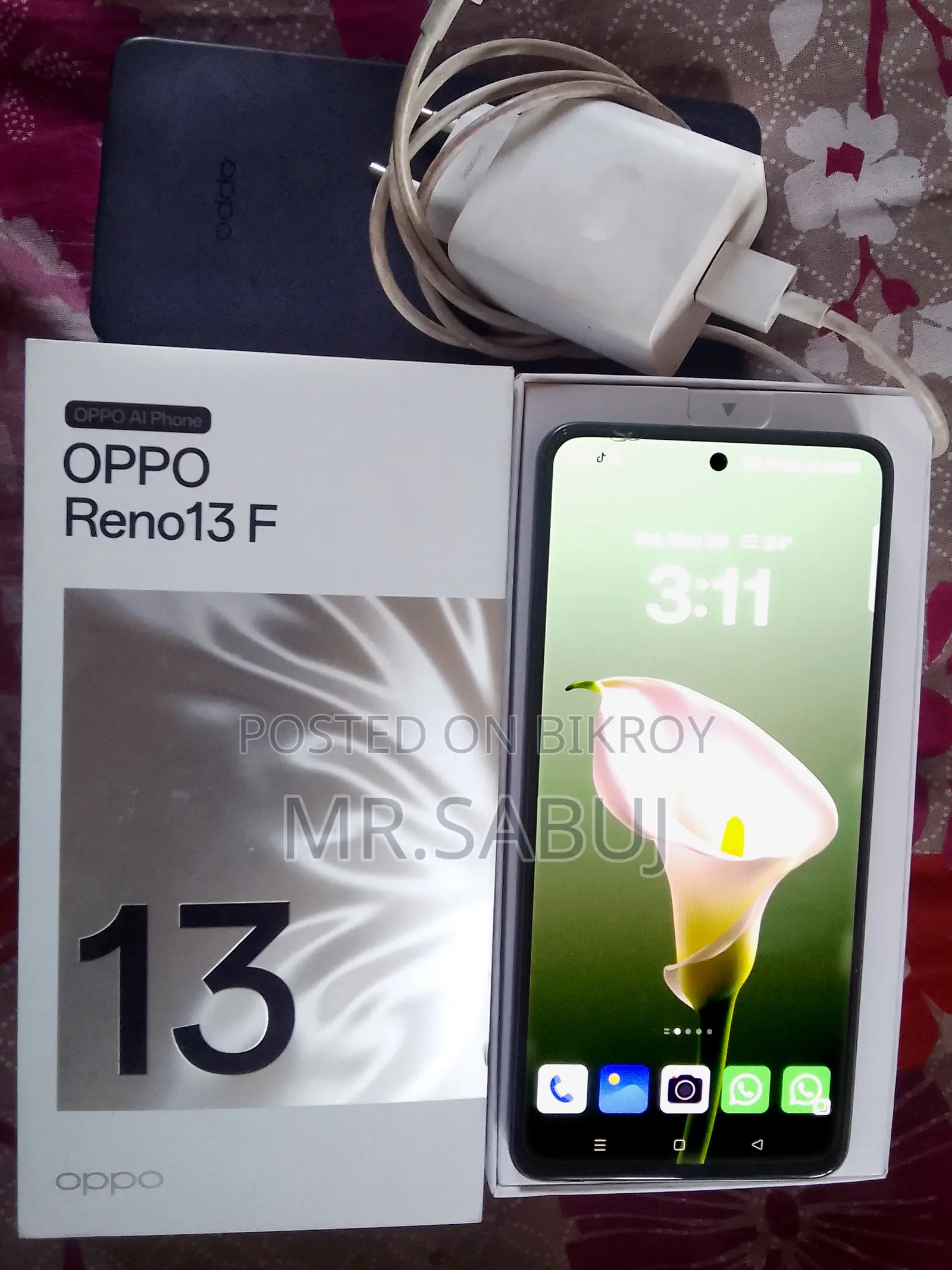 Oppo Reno13 F 256 GB Blue
