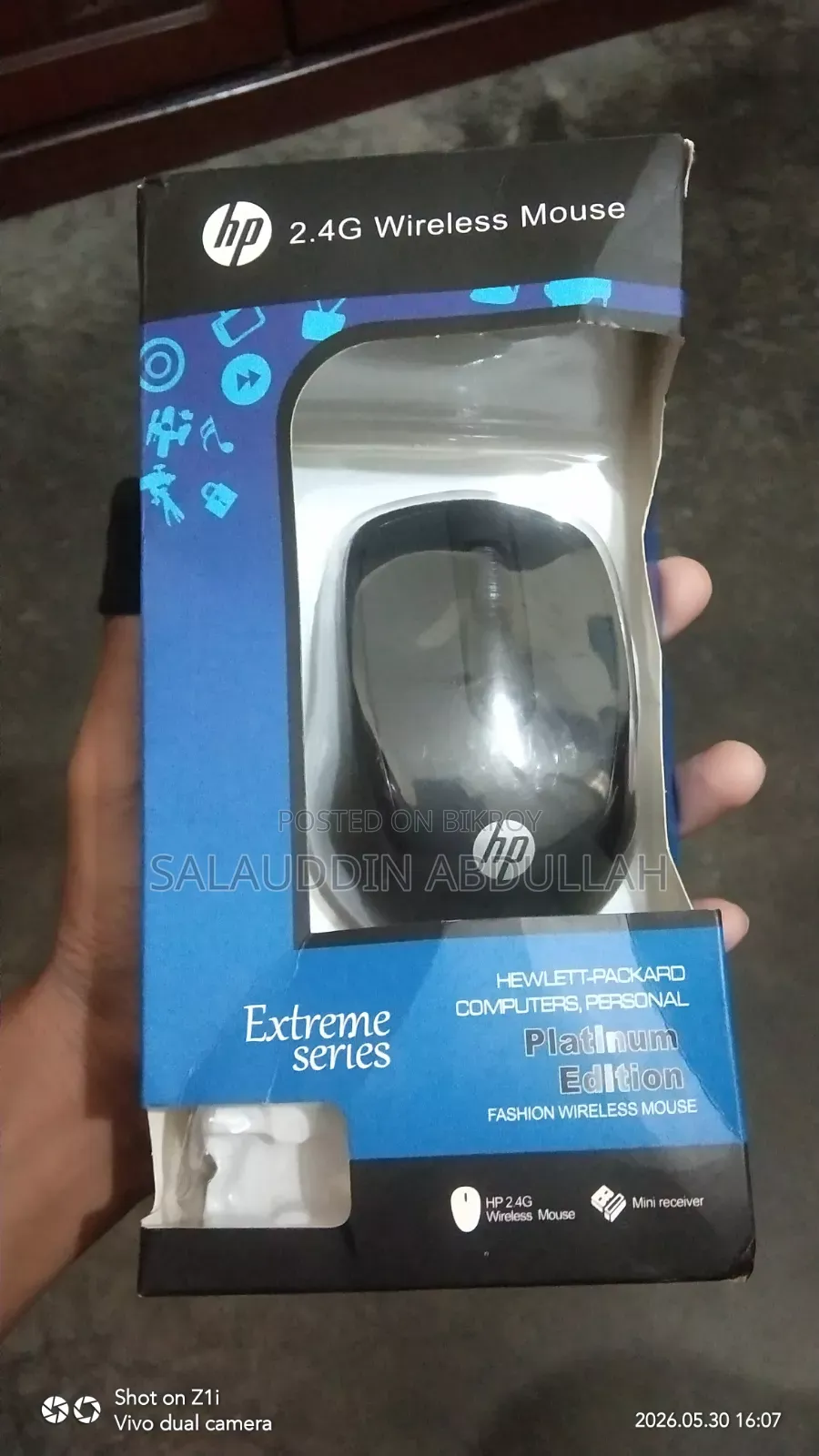 Hp Wireless Mouse (Brand New)