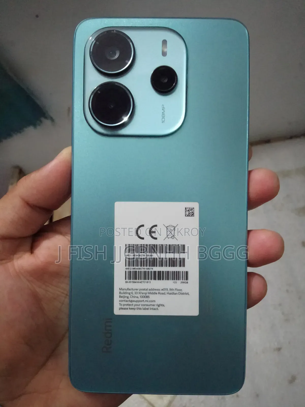 Xiaomi Redmi Note 14 4G 256 GB Blue