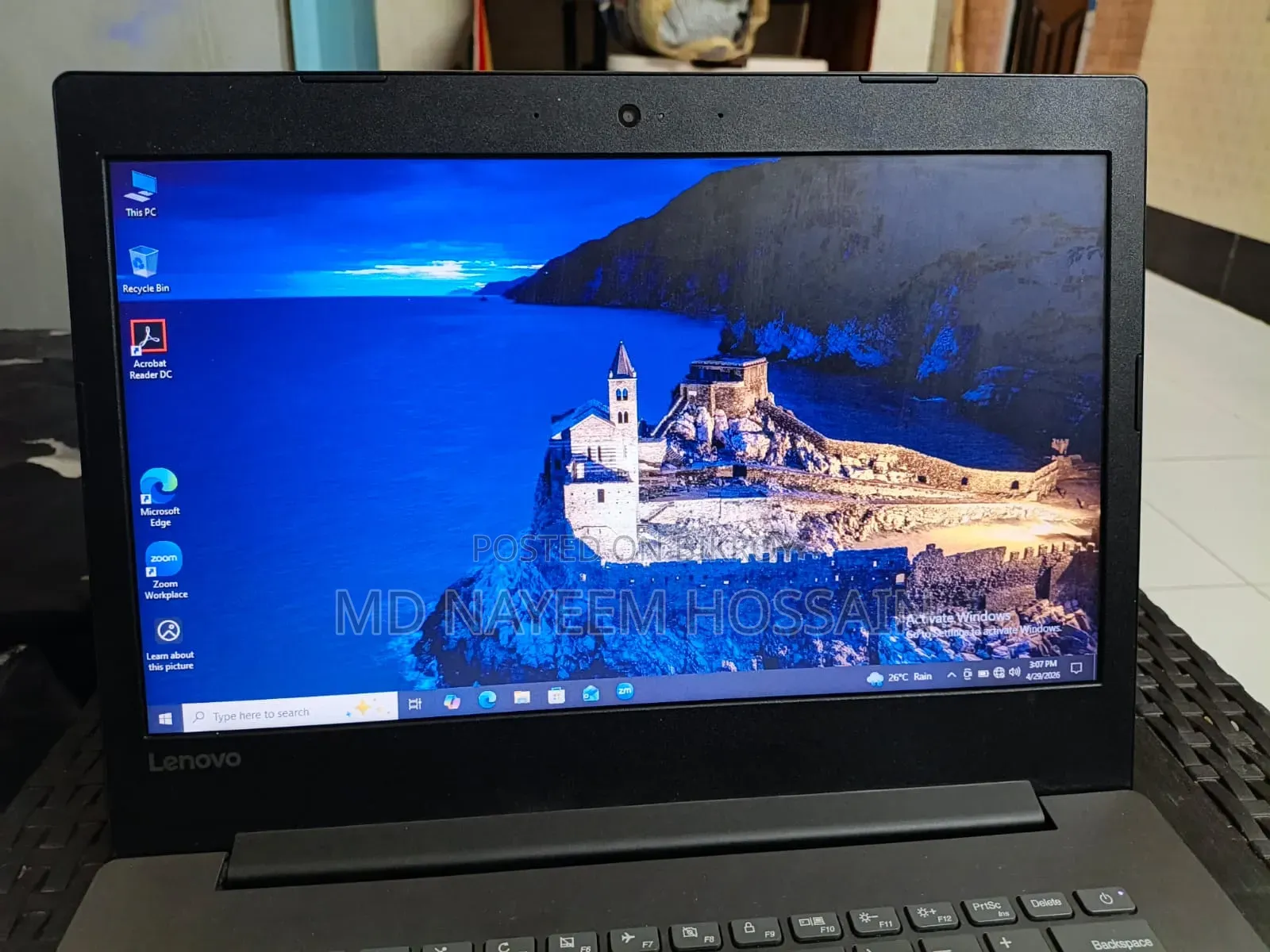 Laptop Lenovo IdeaPad 320 12GB Intel Core I3 SSD 256GB