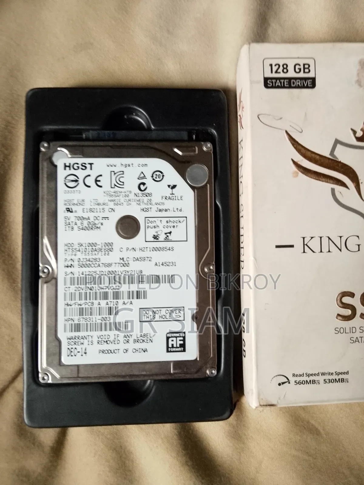 _King Super _128 Gb State Drive Sara 6gb/S