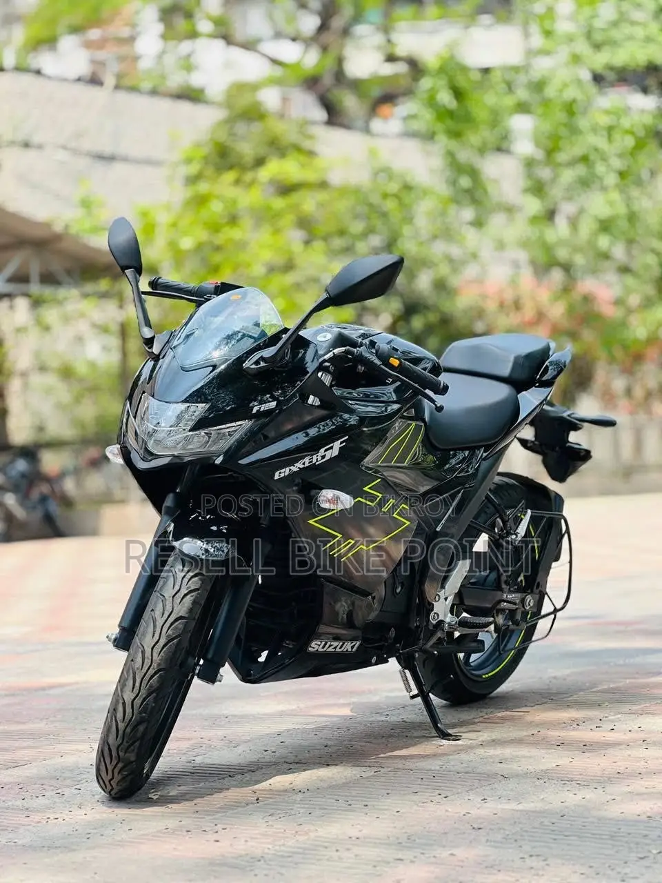 Suzuki Gixxer SF FI 2023 Black
