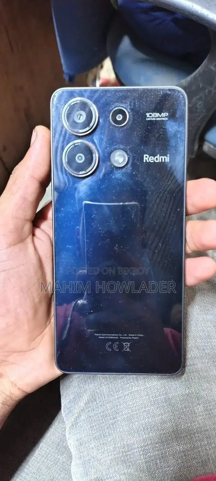 Xiaomi Redmi Note 13 ২৫৬ জিবি ব্ল্যাক