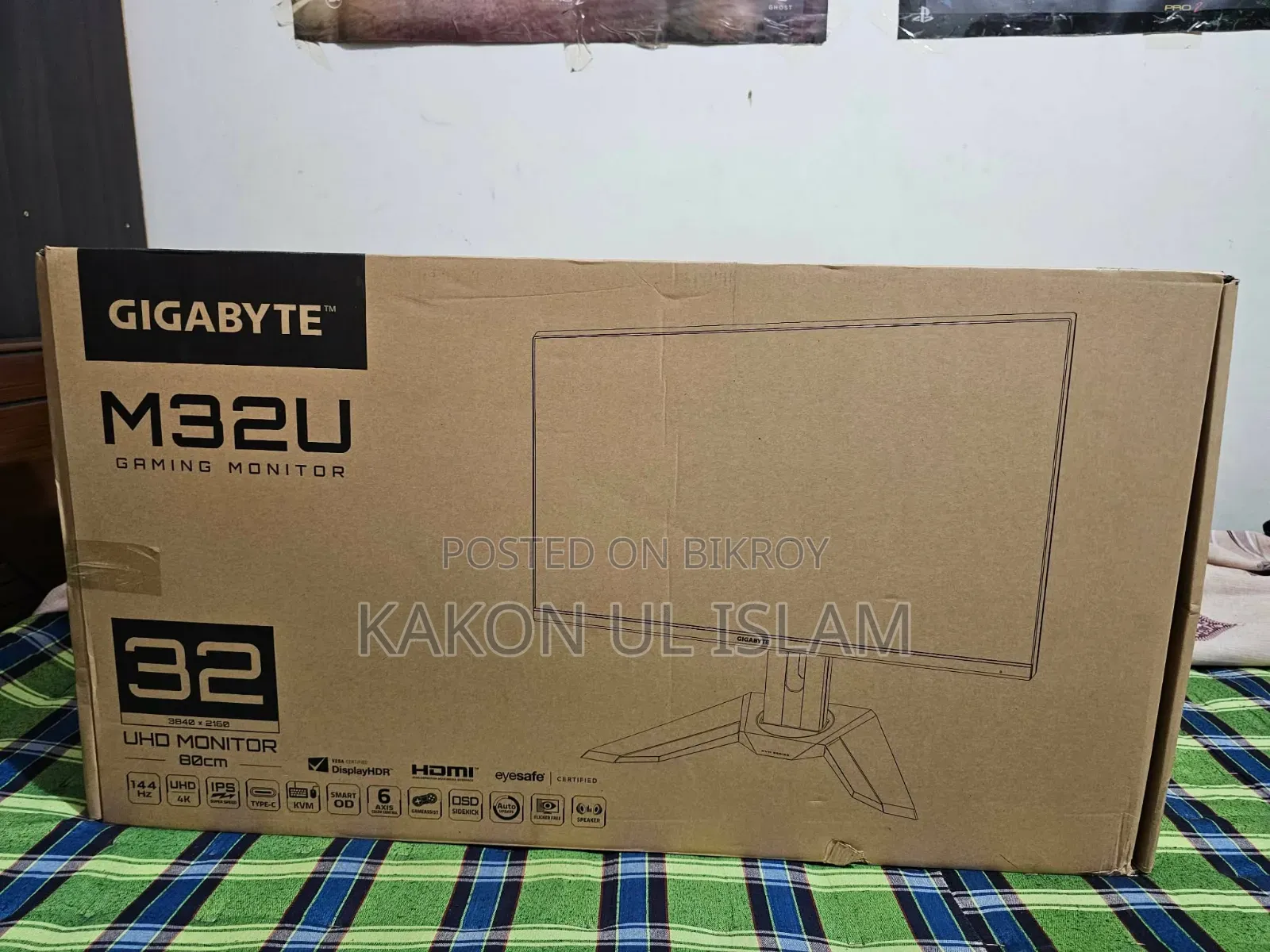 Gigabyte M32u 144hz Monitor