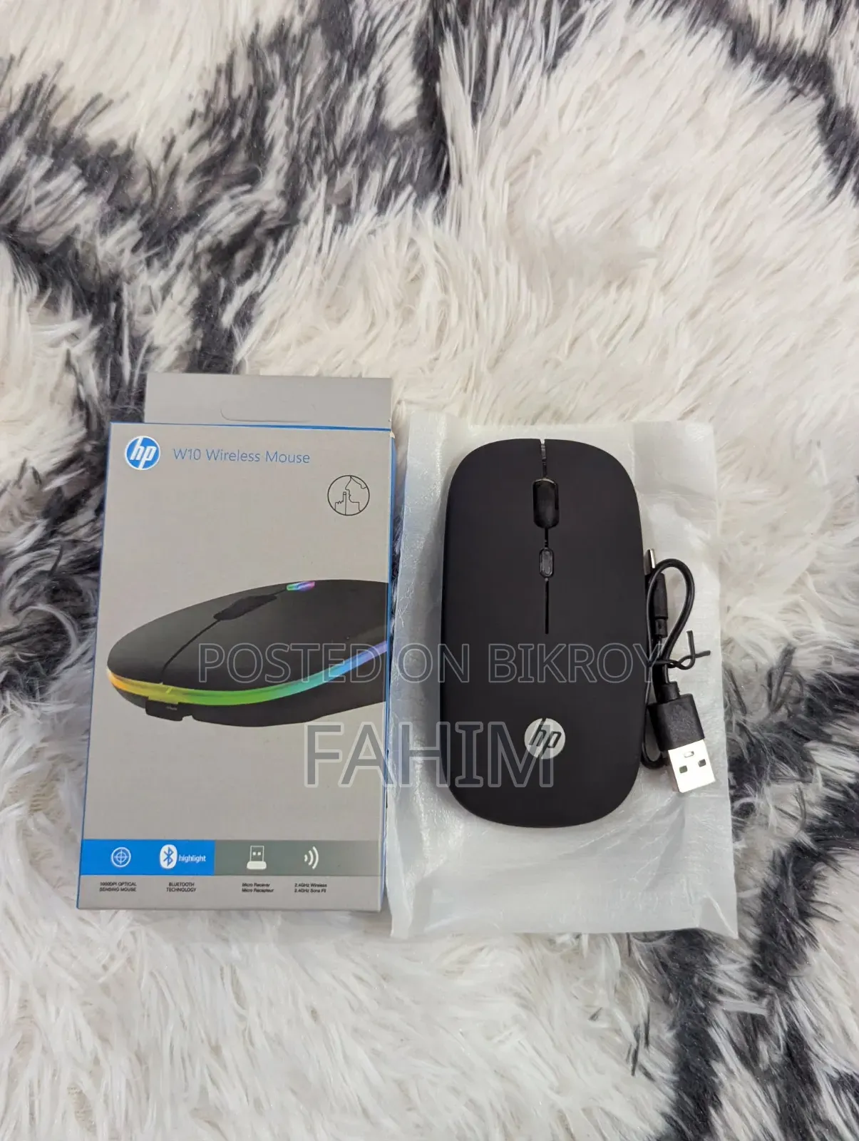Hp W10 Wireless Mouse (Dual Mode)