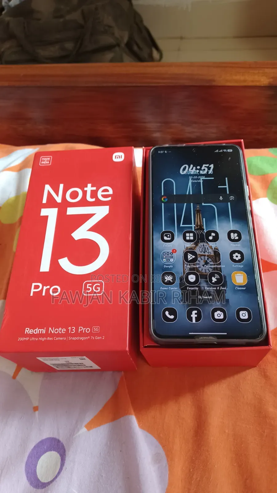 শাওমি ১৩ প্রো ১২৮ জিবি রেড