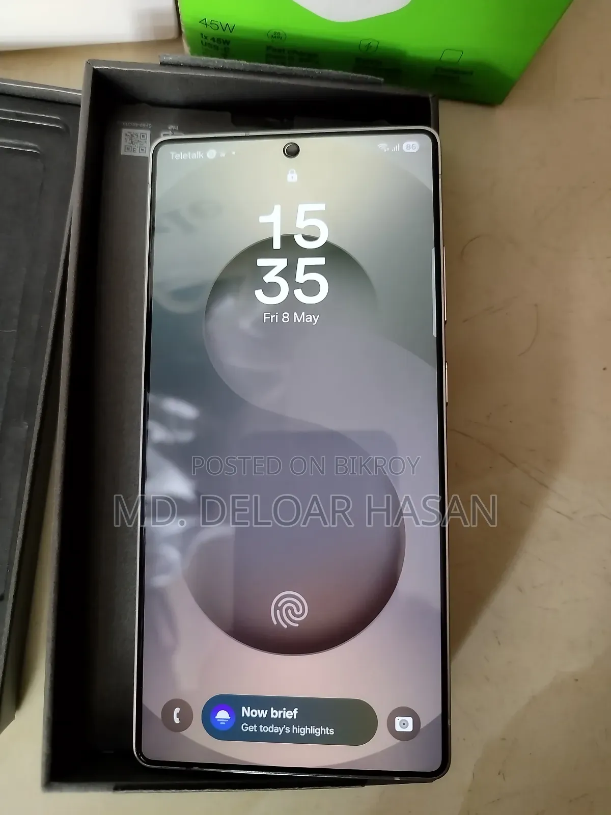 New Samsung Galaxy S25 Ultra 256 GB Silver