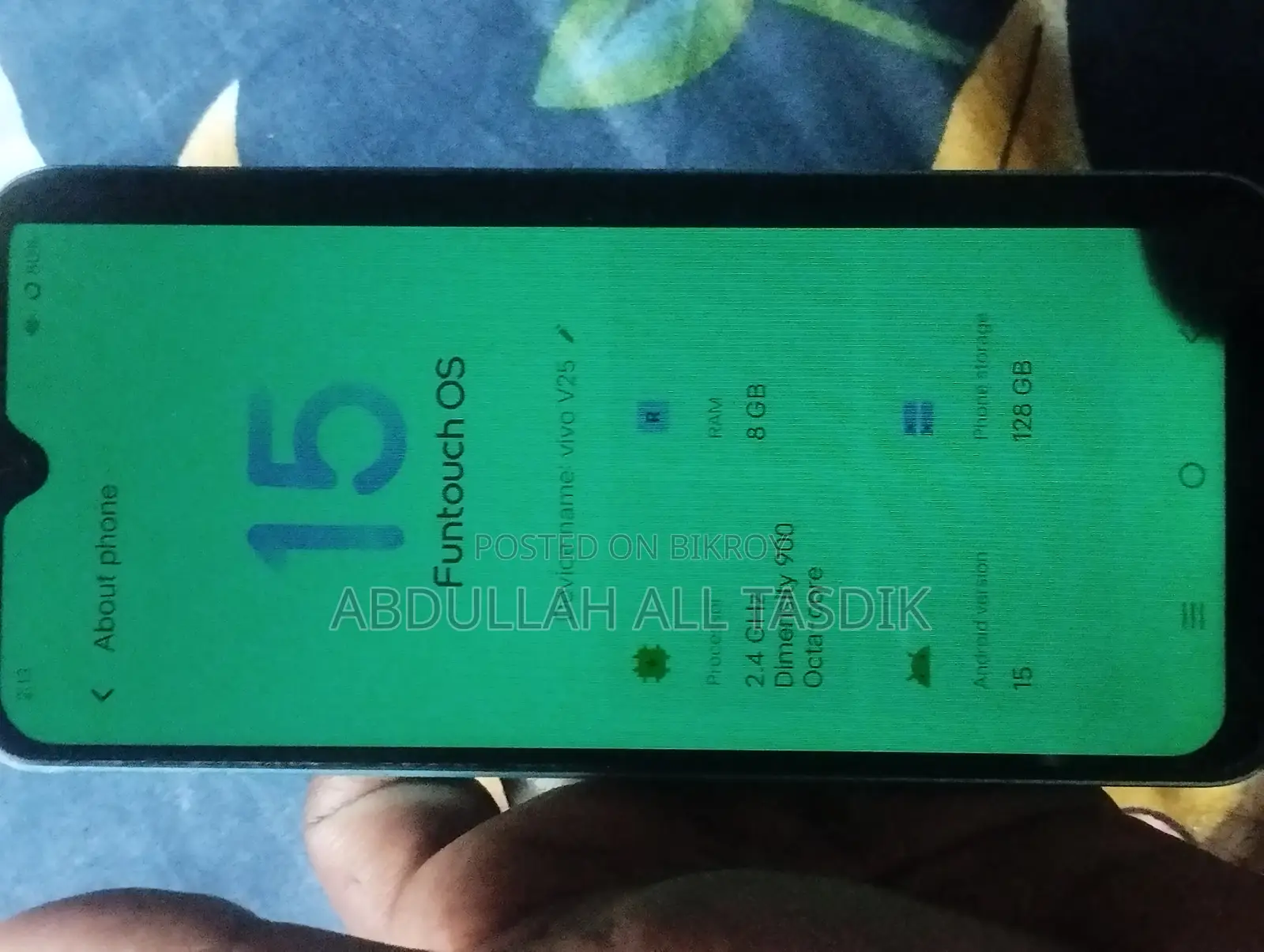 Vivo V25 128 GB Blue