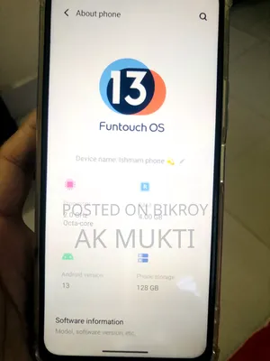 Vivo Y21 128 GB Blue
