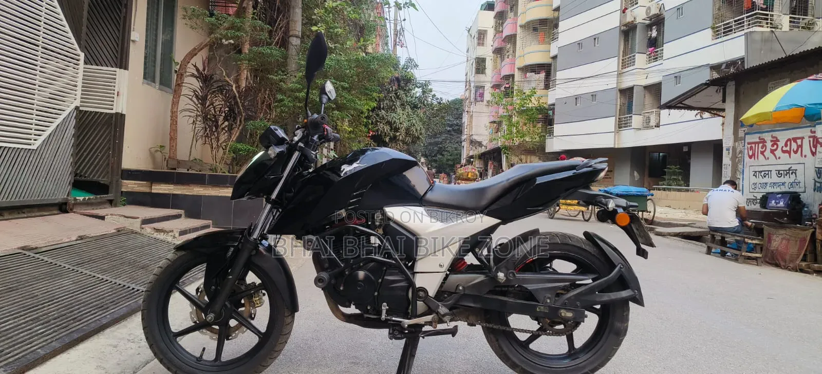 TVS Apache RTR 160 2V ABS 2022 Black