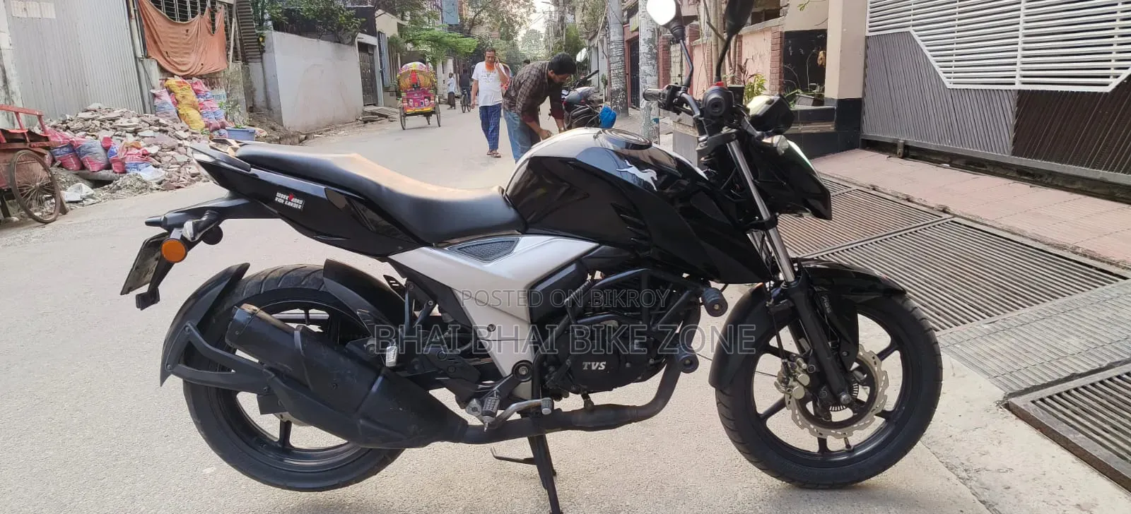 TVS Apache RTR 160 2V ABS 2022 Black