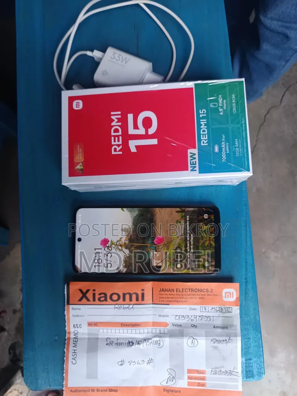 Xiaomi Redmi 15 128 GB Black