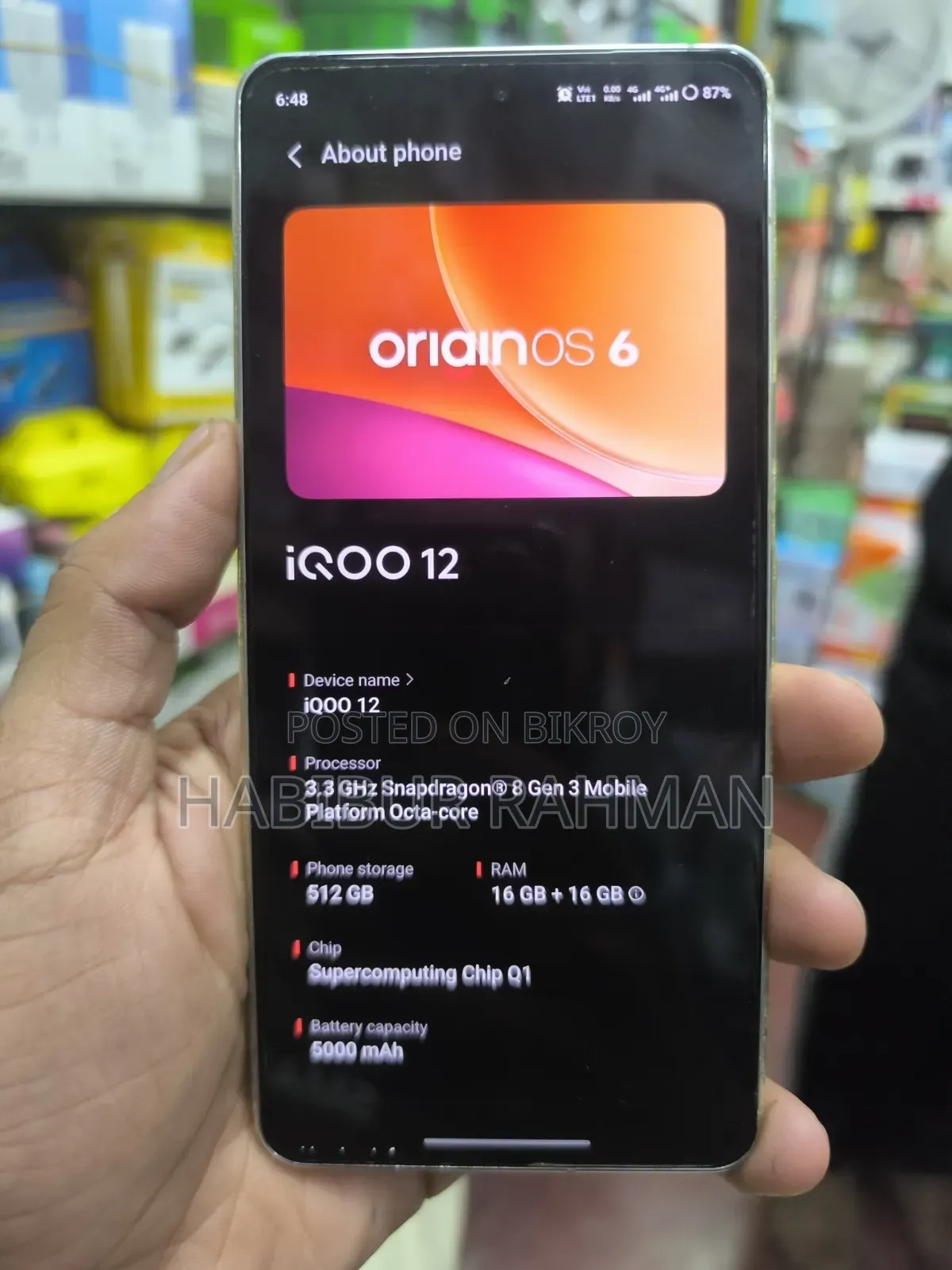Vivo iQOO 12 512 GB White