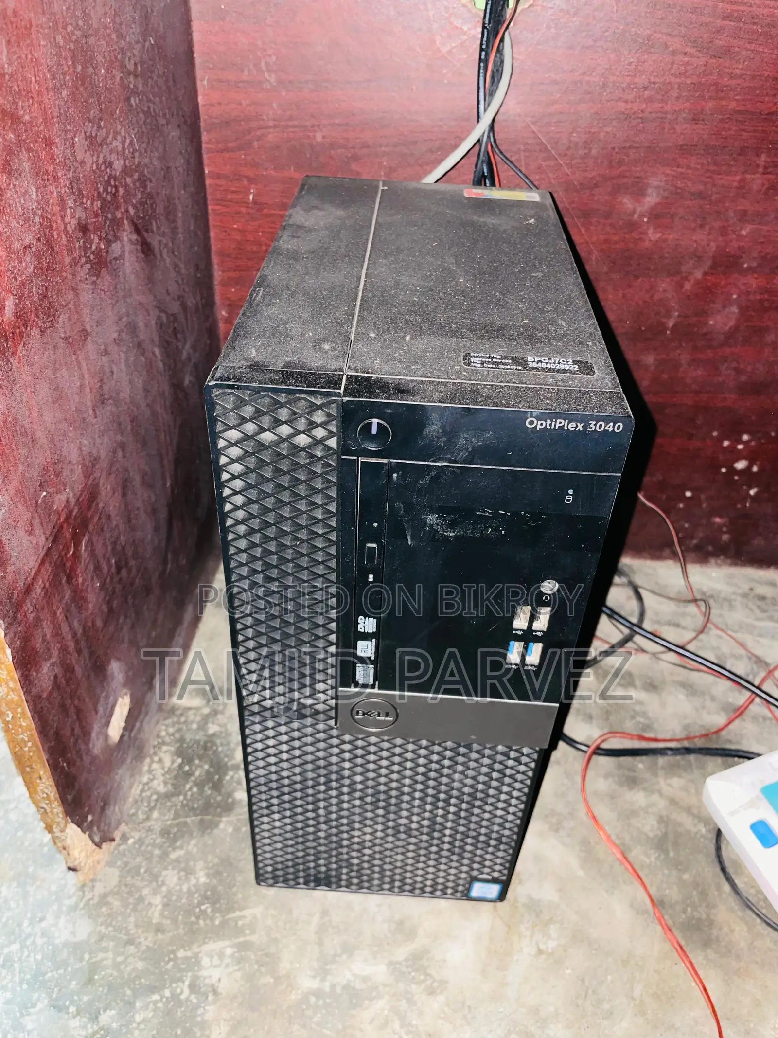 Desktop Computer Dell Optiplex 3040 4GB Intel Core I5 HDD 500GB