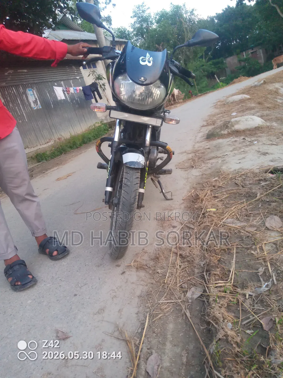 Bajaj Discover 100 2018 Black