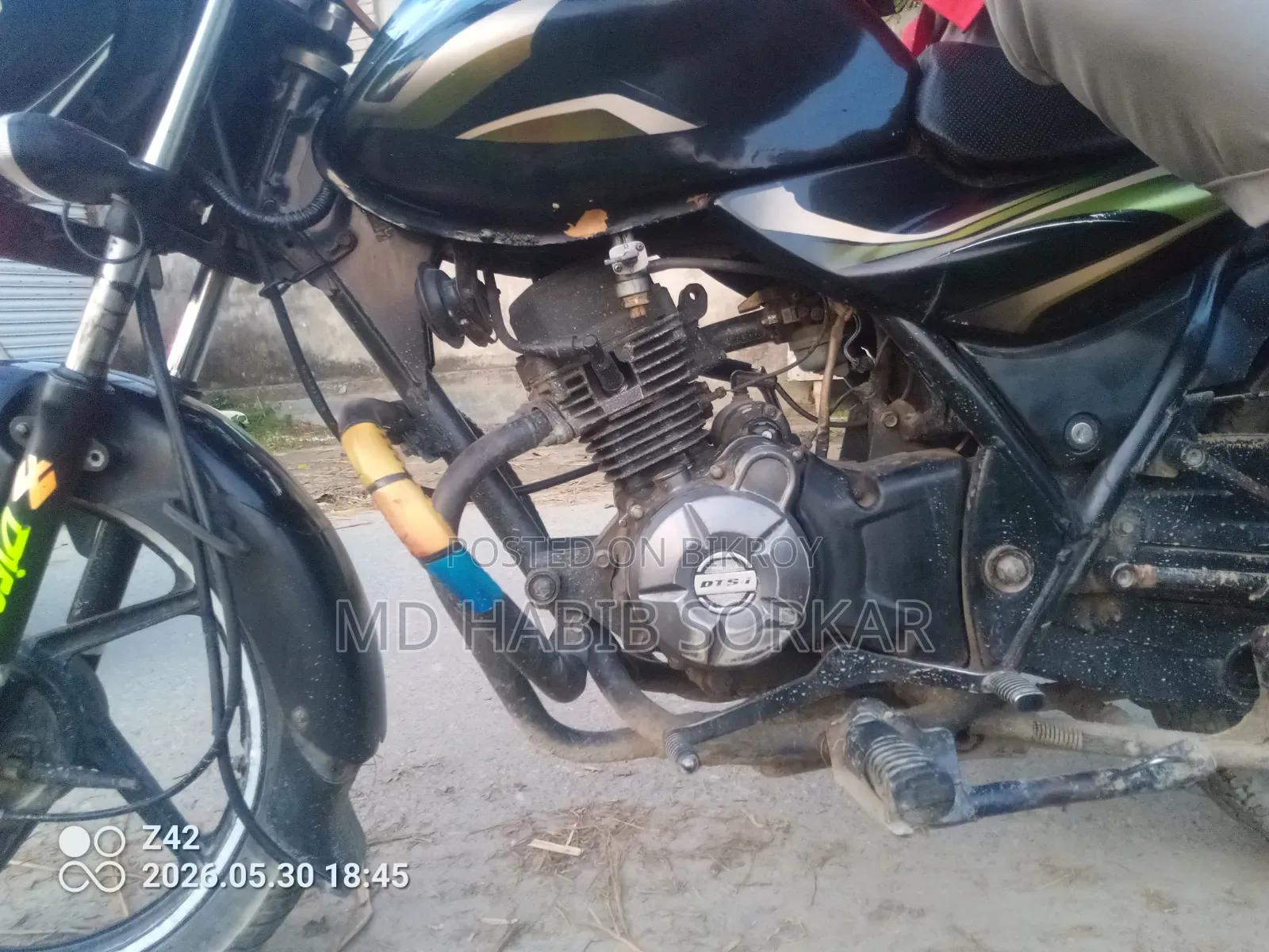 Bajaj Discover 100 2018 Black