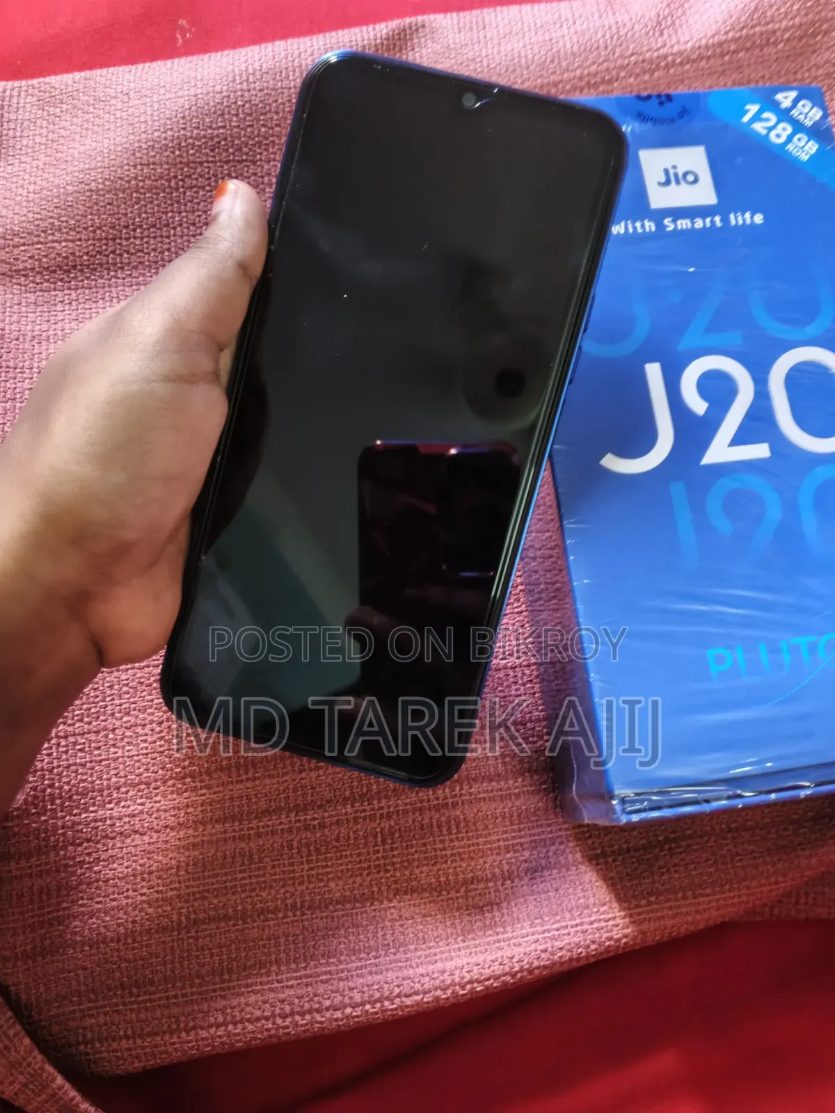 New JioBharat 128 GB Blue